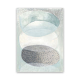 Shop Blue Approach Canvas Art Print-Abstract, Blue, PC, Portrait, Rectangle, View All-framed wall decor artwork