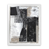 Shop Chasing I Art Print-Abstract, Black, PC, Portrait, Rectangle, View All-framed painted poster wall decor artwork