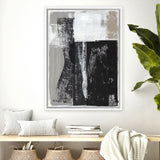 Shop Chasing II Canvas Art Print-Abstract, Black, PC, Portrait, Rectangle, View All-framed wall decor artwork
