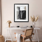 Shop Chasing II Art Print-Abstract, Black, PC, Portrait, Rectangle, View All-framed painted poster wall decor artwork