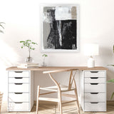 Shop Chasing II Art Print-Abstract, Black, PC, Portrait, Rectangle, View All-framed painted poster wall decor artwork