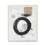 Shop Open Skies Art Print-Abstract, Black, Neutrals, PC, Portrait, Rectangle, View All-framed painted poster wall decor artwork