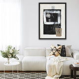 Shop Pulling Forces Canvas Art Print-Abstract, Black, PC, Portrait, Rectangle, View All-framed wall decor artwork