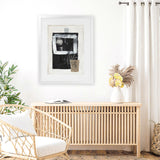 Shop Pulling Forces Art Print-Abstract, Black, PC, Portrait, Rectangle, View All-framed painted poster wall decor artwork