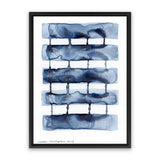 Shop Stitched Together I Canvas Art Print-Abstract, Blue, PC, Portrait, Rectangle, View All-framed wall decor artwork