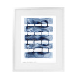 Shop Stitched Together I Art Print-Abstract, Blue, PC, Portrait, Rectangle, View All-framed painted poster wall decor artwork
