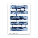 Shop Stitched Together I Canvas Art Print-Abstract, Blue, PC, Portrait, Rectangle, View All-framed wall decor artwork