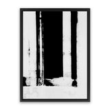 Shop Dark Expressions I Canvas Art Print-Abstract, Black, PC, Portrait, Rectangle, View All-framed wall decor artwork