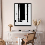 Shop Dark Expressions I Canvas Art Print-Abstract, Black, PC, Portrait, Rectangle, View All-framed wall decor artwork