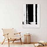 Shop Dark Expressions I Canvas Art Print-Abstract, Black, PC, Portrait, Rectangle, View All-framed wall decor artwork