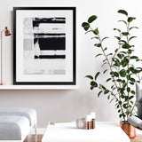 Shop Dark Expressions II Art Print-Abstract, Black, Neutrals, PC, Portrait, Rectangle, View All-framed painted poster wall decor artwork