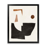 Shop Blockway II Art Print-Abstract, Black, PC, Portrait, Rectangle, View All-framed painted poster wall decor artwork