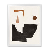 Shop Blockway II Art Print-Abstract, Black, PC, Portrait, Rectangle, View All-framed painted poster wall decor artwork