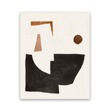 Shop Blockway II Art Print-Abstract, Black, PC, Portrait, Rectangle, View All-framed painted poster wall decor artwork