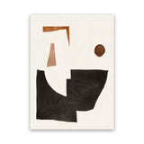 Shop Blockway II Canvas Art Print-Abstract, Black, PC, Portrait, Rectangle, View All-framed wall decor artwork