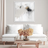 Shop Golden Beat II (Square) Canvas Art Print-Abstract, Neutrals, PC, Square, View All-framed wall decor artwork
