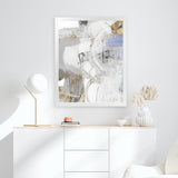 Shop Chromatized I Art Print-Abstract, Grey, PC, Portrait, Rectangle, View All-framed painted poster wall decor artwork