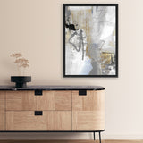 Shop Chromatized II Canvas Art Print-Abstract, Grey, PC, Portrait, Rectangle, View All-framed wall decor artwork