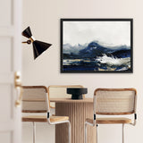 Shop Water Canvas Art Print-Abstract, Blue, Horizontal, PC, Rectangle, View All-framed wall decor artwork