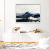 Shop Water Canvas Art Print-Abstract, Blue, Horizontal, PC, Rectangle, View All-framed wall decor artwork