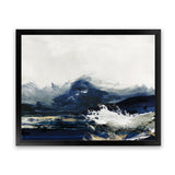 Shop Water Art Print-Abstract, Blue, Horizontal, PC, Rectangle, View All-framed painted poster wall decor artwork