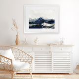 Shop Water Art Print-Abstract, Blue, Horizontal, PC, Rectangle, View All-framed painted poster wall decor artwork