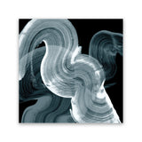 Shop Swirl II (Square) Canvas Art Print-Abstract, Black, Blue, PC, Square, View All-framed wall decor artwork
