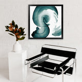 Shop Swirl IV (Square) Art Print-Abstract, Green, PC, Square, View All-framed painted poster wall decor artwork