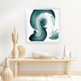 Shop Swirl IV (Square) Art Print-Abstract, Green, PC, Square, View All-framed painted poster wall decor artwork