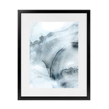 Shop Indigo Mint Bubbles II Indigo Version Art Print-Abstract, Blue, PC, Portrait, Rectangle, View All-framed painted poster wall decor artwork