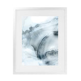 Shop Indigo Mint Bubbles II Indigo Version Art Print-Abstract, Blue, PC, Portrait, Rectangle, View All-framed painted poster wall decor artwork
