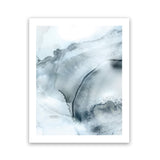 Shop Indigo Mint Bubbles II Indigo Version Art Print-Abstract, Blue, PC, Portrait, Rectangle, View All-framed painted poster wall decor artwork