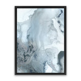 Shop Indigo Mint Bubbles III Indigo Version Canvas Art Print-Abstract, Blue, PC, Portrait, Rectangle, View All-framed wall decor artwork