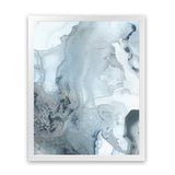 Shop Indigo Mint Bubbles III Indigo Version Art Print-Abstract, Blue, PC, Portrait, Rectangle, View All-framed painted poster wall decor artwork