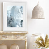 Shop Indigo Mint Bubbles III Indigo Version Art Print-Abstract, Blue, PC, Portrait, Rectangle, View All-framed painted poster wall decor artwork