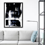 Shop Swipe Canvas Art Print-Abstract, Black, PC, Portrait, Rectangle, View All-framed wall decor artwork