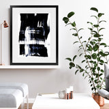 Shop Swipe Art Print-Abstract, Black, PC, Portrait, Rectangle, View All-framed painted poster wall decor artwork