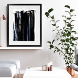 Shop Squeegee I Art Print-Abstract, Black, PC, Portrait, Rectangle, View All-framed painted poster wall decor artwork