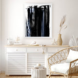 Shop Squeegee I Art Print-Abstract, Black, PC, Portrait, Rectangle, View All-framed painted poster wall decor artwork