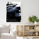 Shop Squeegee II Canvas Art Print-Abstract, Black, PC, Portrait, Rectangle, View All-framed wall decor artwork