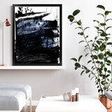 Shop Squeegee II Art Print-Abstract, Black, PC, Portrait, Rectangle, View All-framed painted poster wall decor artwork