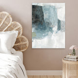 Shop Balanced Neutral II Canvas Art Print-Abstract, Blue, PC, Portrait, Rectangle, View All-framed wall decor artwork
