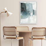 Shop Balanced Neutral II Canvas Art Print-Abstract, Blue, PC, Portrait, Rectangle, View All-framed wall decor artwork