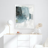 Shop Balanced Neutral II Art Print-Abstract, Blue, PC, Portrait, Rectangle, View All-framed painted poster wall decor artwork