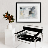 Shop Baroque Abstract I Art Print-Abstract, Grey, Horizontal, Landscape, PC, Rectangle, View All-framed painted poster wall decor artwork