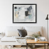 Shop Baroque Abstract I Art Print-Abstract, Grey, Horizontal, Landscape, PC, Rectangle, View All-framed painted poster wall decor artwork