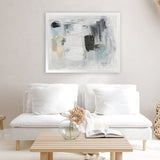 Shop Baroque Abstract I Art Print-Abstract, Grey, Horizontal, Landscape, PC, Rectangle, View All-framed painted poster wall decor artwork