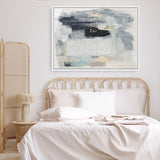 Shop Baroque Abstract II Canvas Art Print-Abstract, Grey, Horizontal, Landscape, PC, Rectangle, View All-framed wall decor artwork