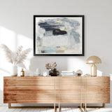 Shop Baroque Abstract II Art Print-Abstract, Grey, Horizontal, Landscape, PC, Rectangle, View All-framed painted poster wall decor artwork