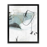 Shop Tied I Art Print-Abstract, Blue, PC, Portrait, Rectangle, View All, White-framed painted poster wall decor artwork